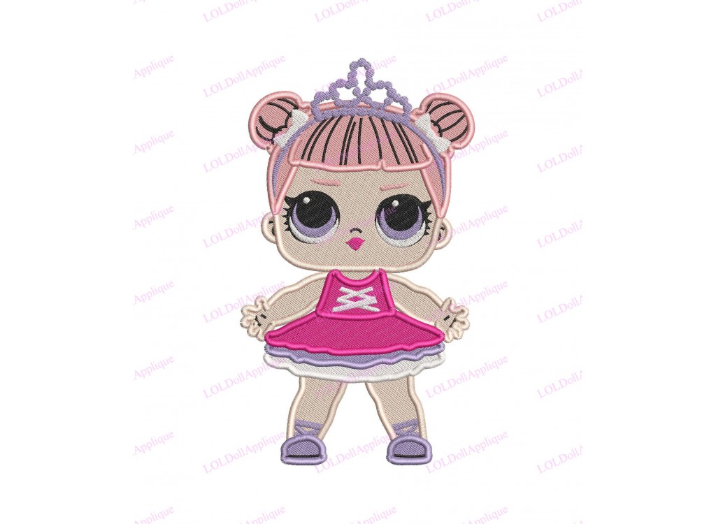 lol doll embroidery design