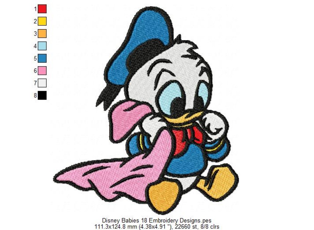 Disney Babies 18 Embroidery Designs