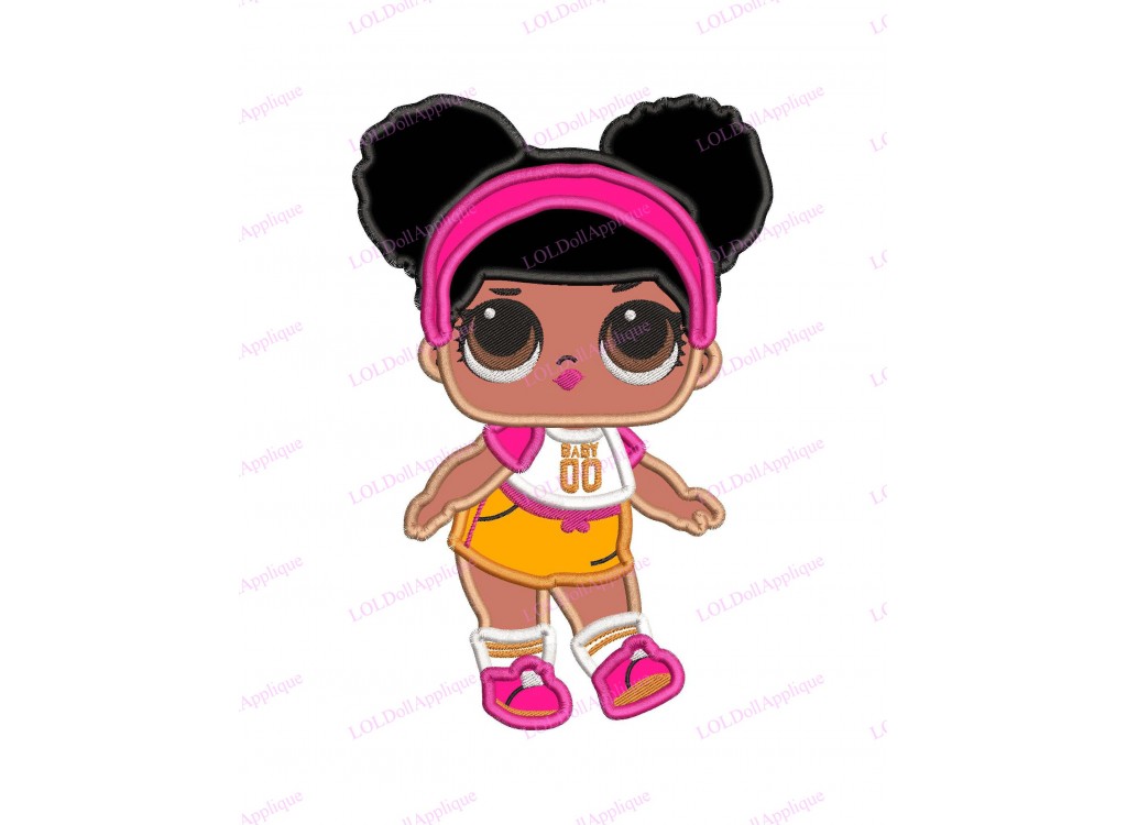 Hoops MVP LOL Dolls Surprise 02 Applique Design